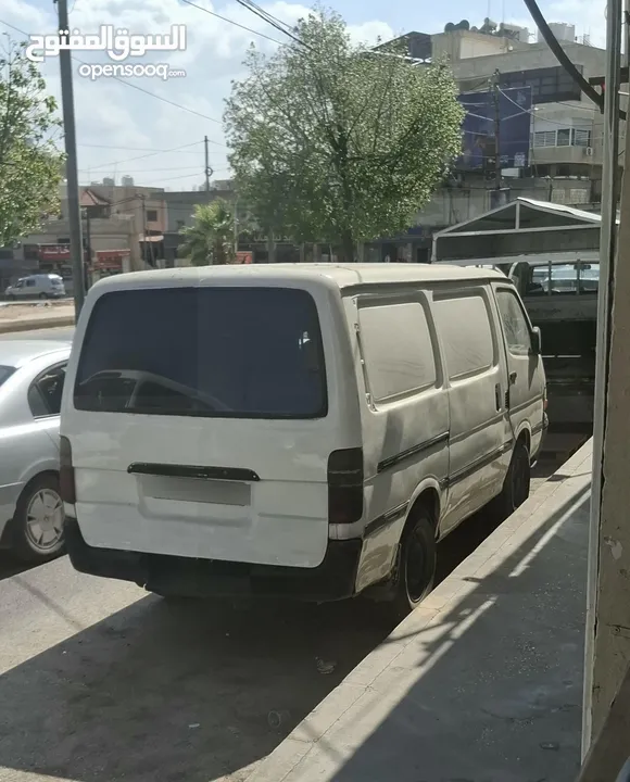 باص  تويوتا هايس للبيع في اربد.
