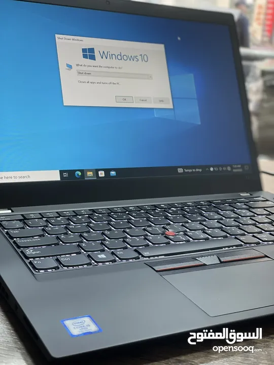 Laptop LENOVO THINKPAD Core i5- RAM 16GB GEN 7 بحالة لجديد