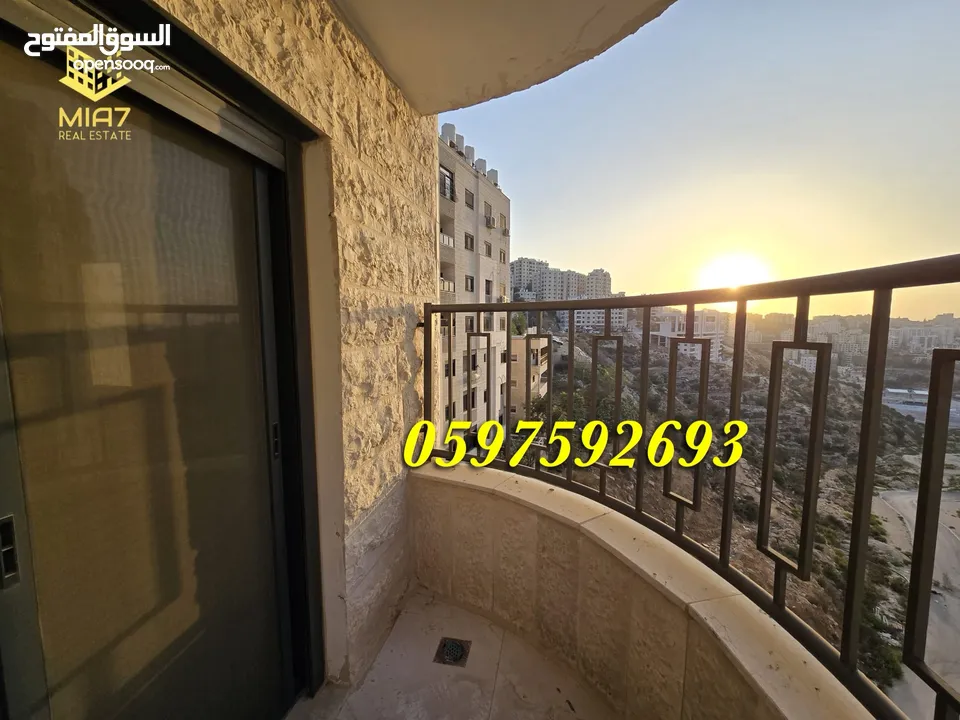 شقة فاخرة للبيع مساحة كلية 165 م (صافي 153 م) - رام الله - عين مصباح شارع الكرمل