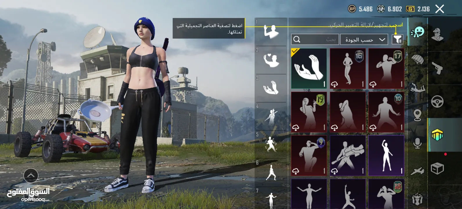 حساب ببجي للبيع