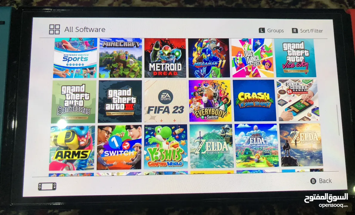 ننتندو سويتش إصدار أول معدل مع 3000 لعبة- Modded Switch v1