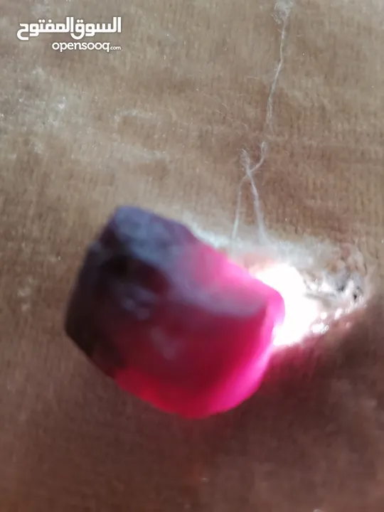 ياقوت روبي طبيعي خام أفريقيا Roby gemstone