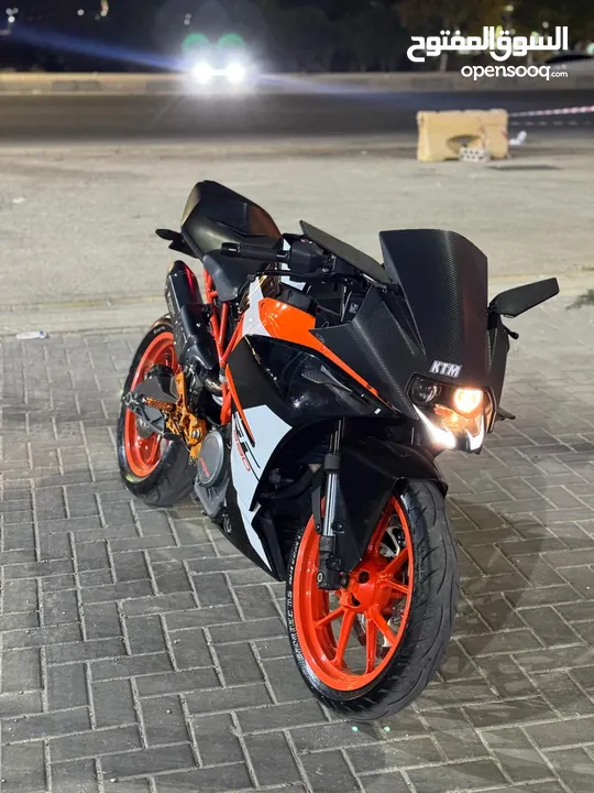 ktm rc390  للبيع كاش او اقساط