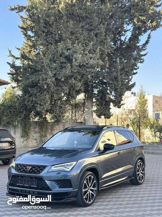 seat ateca cupra 2020  4*4 فل الفل فحص فوق النخب  امكانية البدل وارد  عداد قليل رخصة و تامين 380hp