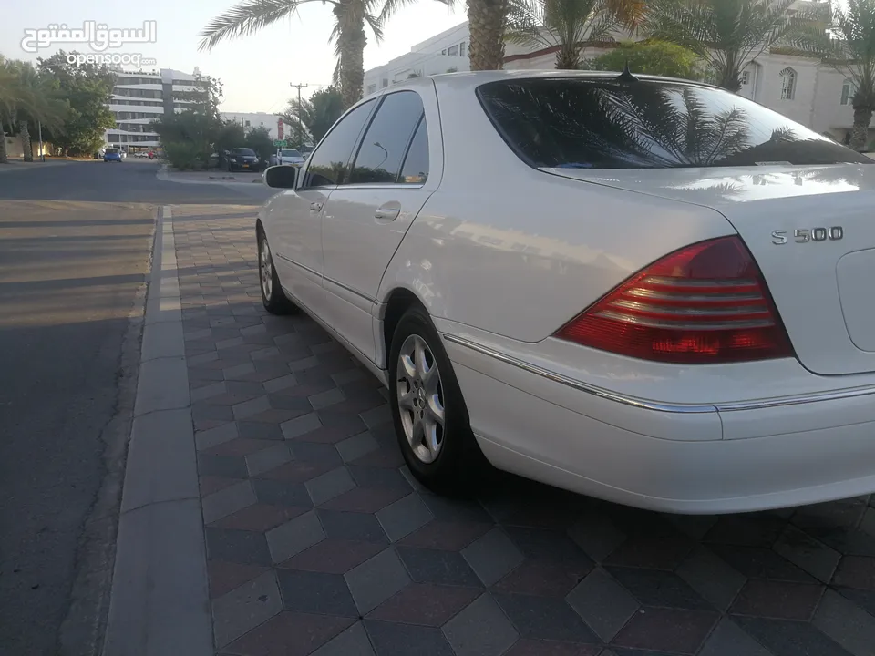 مرسيدس بنز S500 في حالة الوكالة وارد اليابان