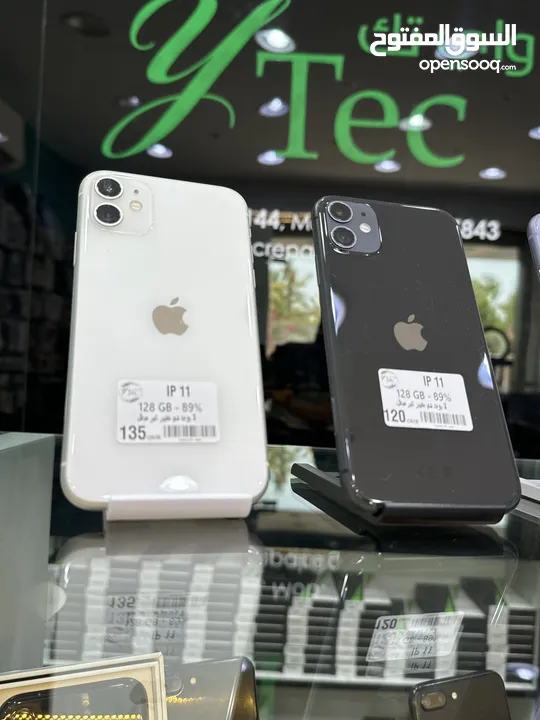 iPhone 11 - 128GB - 90% - 89% - 91% للبيع غير مبطل نهائياً