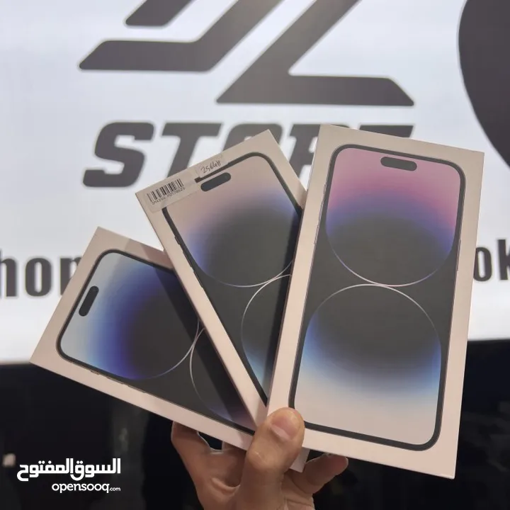 iPhone 14. (128GB/256GB) جديد كفالة شرق اوسط يوجد بكج اصلي