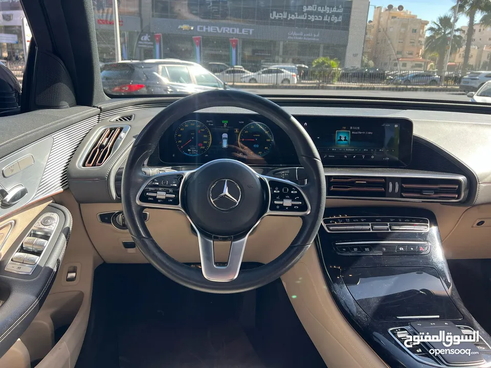 مرسيدس بنز EQC كهربائية بالكامل 2022 Mercedes Benz EQC 350 4MATIC Black Edition