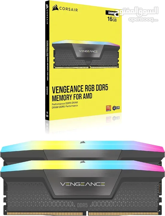 CORSAIR VENGEANCE RGB DDR5 32GB (2x16GB) DDR5 6000MHz