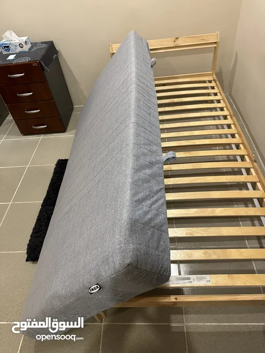 IKEA Single Bed Frame and Mattress