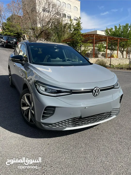 Volkswagen VW ID4 Crozz Pro 2021 استعمال شخصي فقط و فحص كامل للبيع