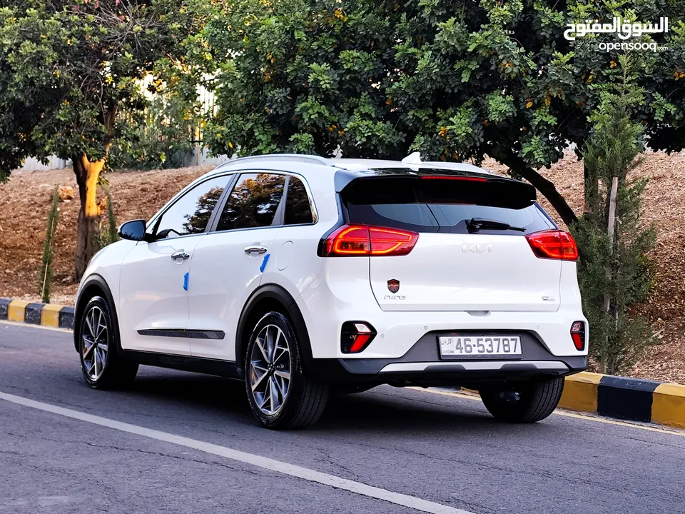 كيا نيرو 2022 KIA NIRO HYBRID جمرك جديد وارد كوري فحص كامل بحالة الوكالة