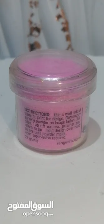 Distress embossing Powderَ للفنون اليدوية