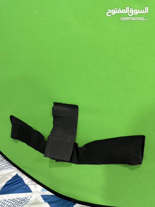 شاشه خضراء green screen بحجم كبير