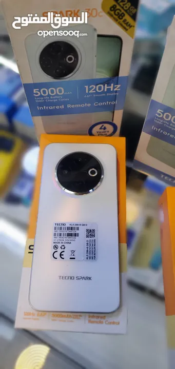 موبايل TECNO SPARK 30C  رام 8 / ذاكرة 128 / كاميرا 50MP بسعر ناااار