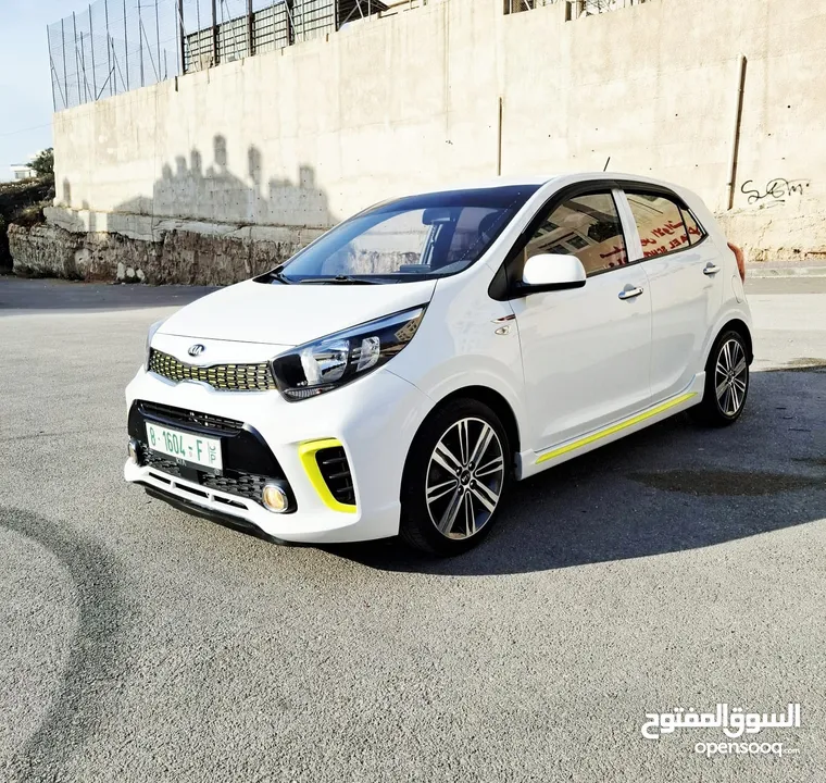 كيا بيكانتو 2020 GT LINE فل اضافات بصمة