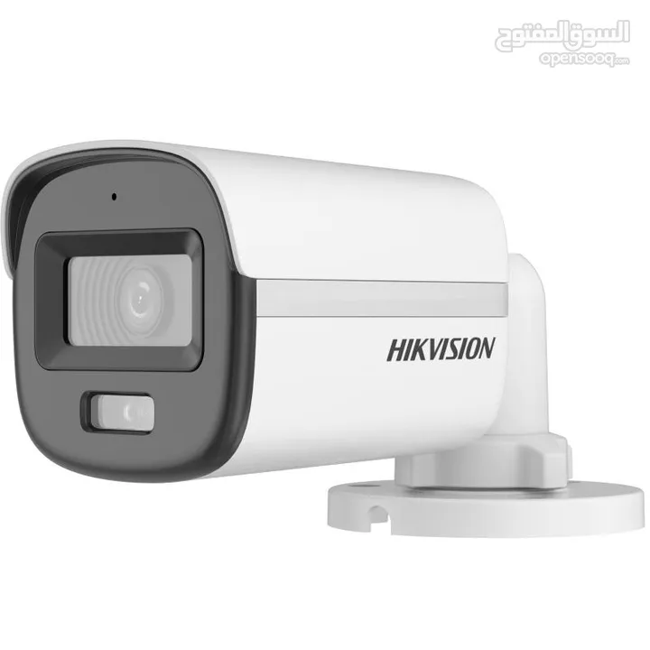 كاميرا مراقبة هايكفيجن خارجية ملونة ليلي نهاري بدقة 3K/5mp من ColorVu Hikvision