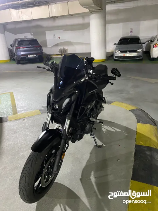 Yamaha Mt07 - 600km only