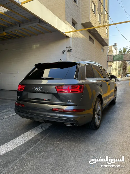 جيب audi Q7 Sline ترخيص 2017