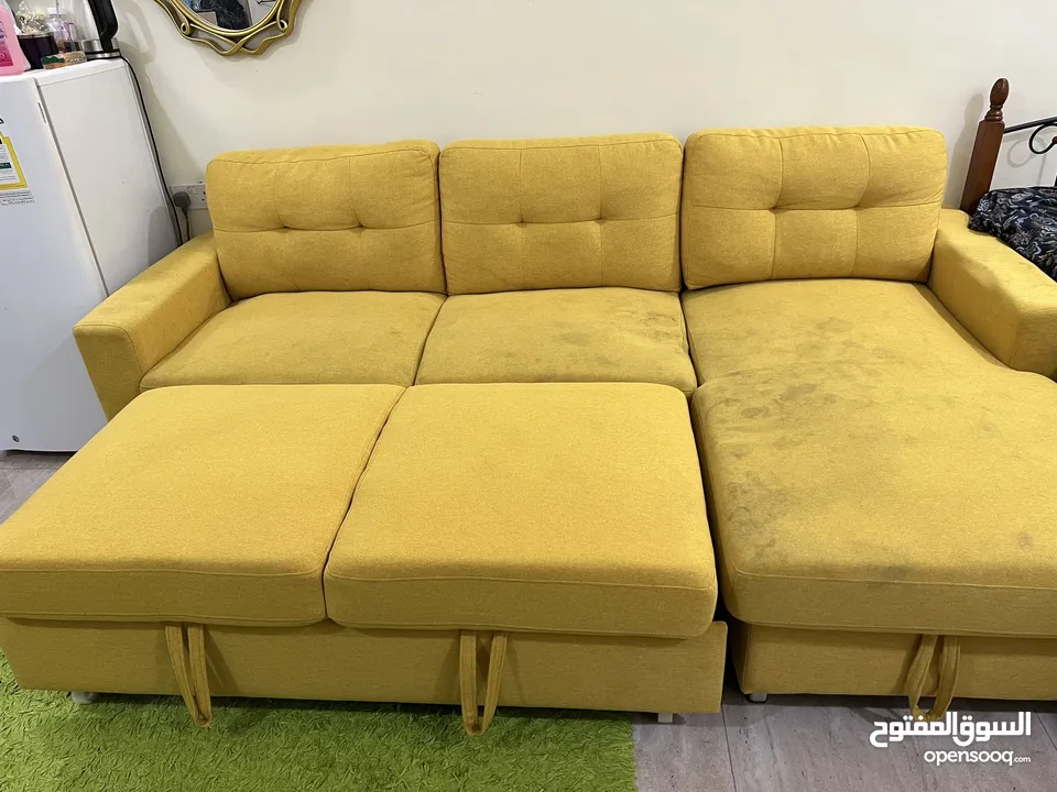 Sofa bed great condition(need cleaning only)