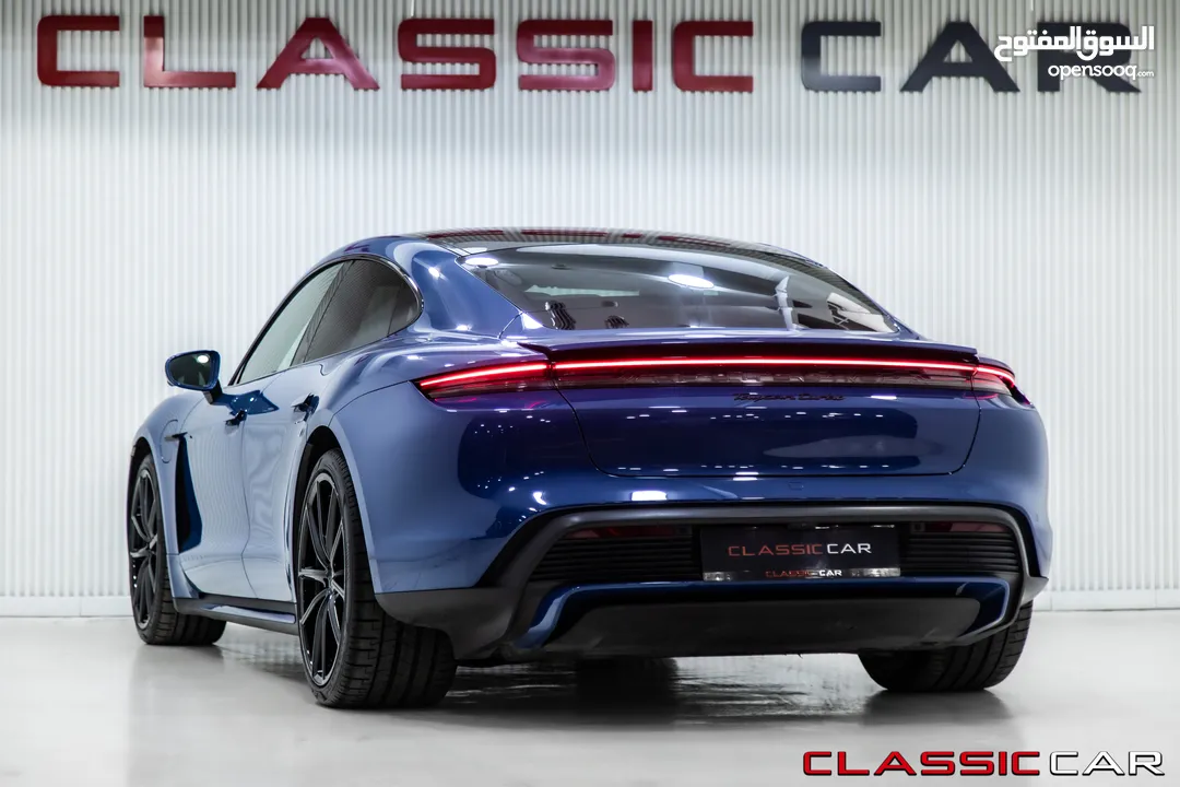 Porsche Taycan Turbo 2021 dual motor   كهربائية بالكامل  Full electric