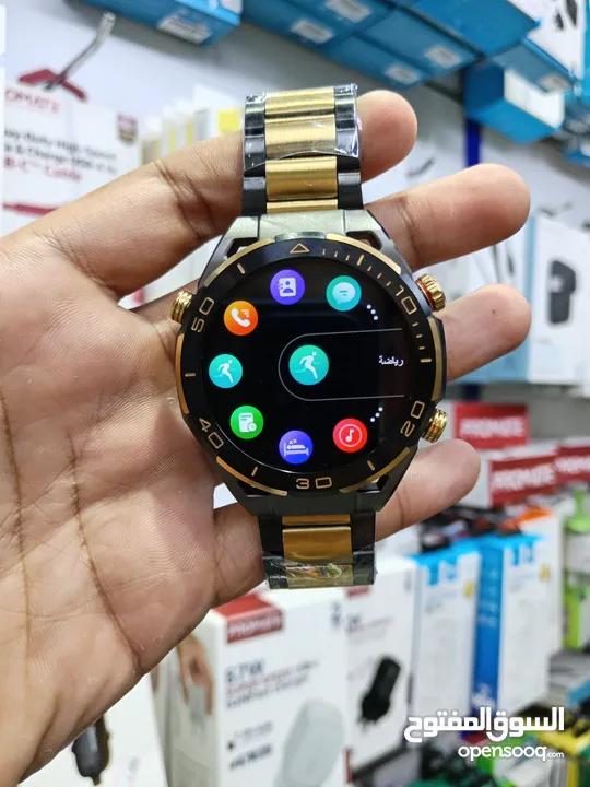 ساعة ذكية ومواصفات ممتازة تصميم رولكس   Smart WATCH limited Edition