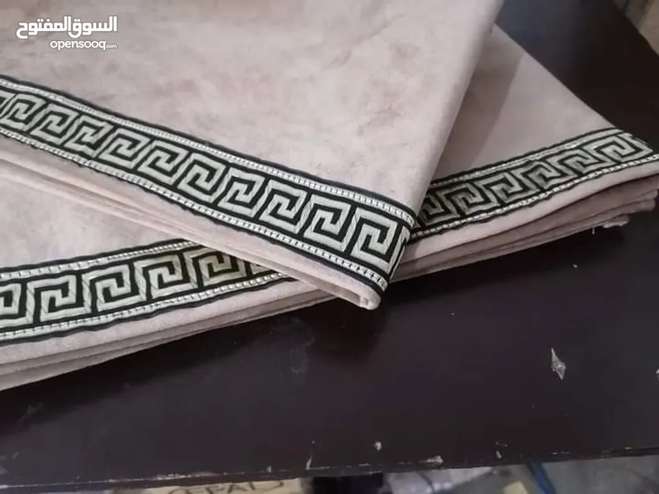 كفرات كنب وكورنر مخمل تفصيل