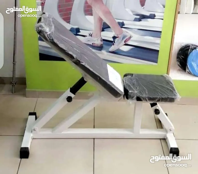 بنش 7 حركات ثقيل موديل جديد ابيض لونه