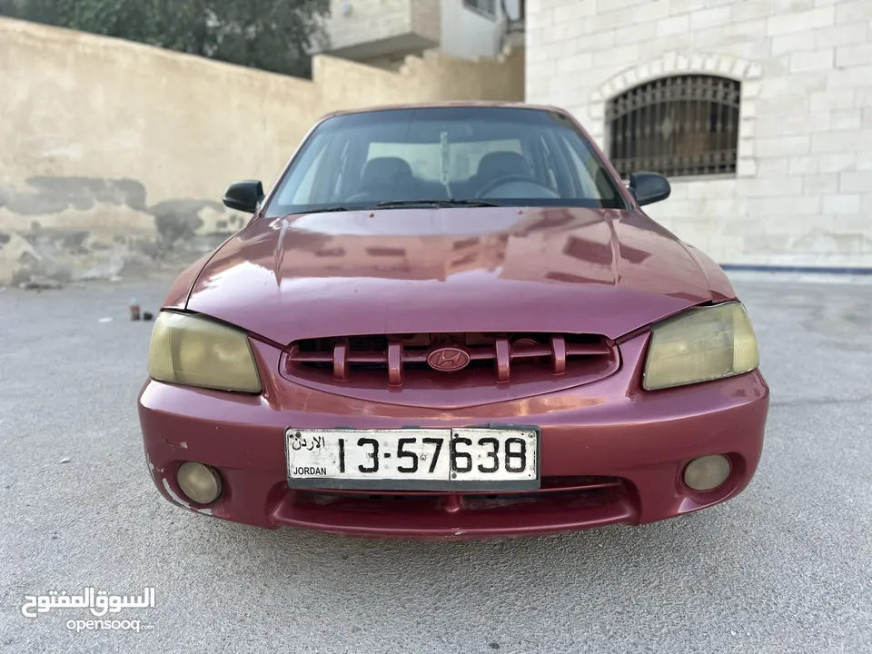 هونداي اكسنت قصة الفيرنا موديل 2000 جير اتوماتيك