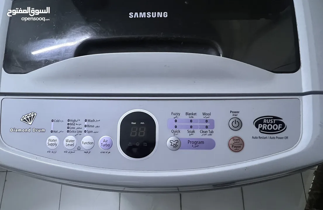 SAMSUNG TOP LOAD FULLY AUTOMATIC WASHING MACHINE 9-10 KG