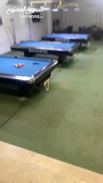 صالة بلياردو وقهوة للبيع وشروة وحدة سعر نار