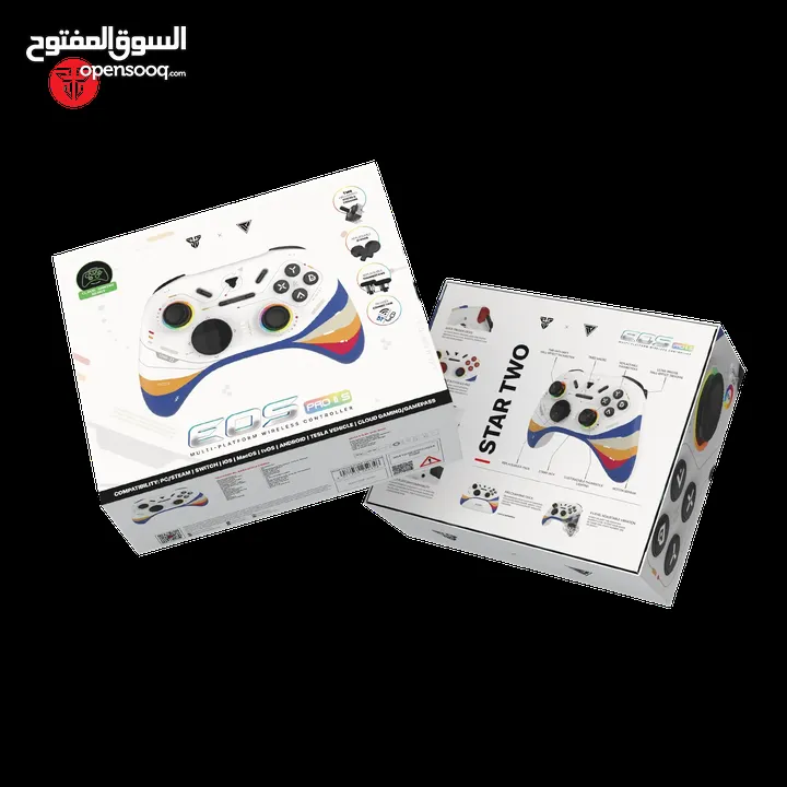 FANTECH EOS PRO II S WGP15 V2S MECHANICAL BUTTONS WIRELESS GAMEPAD يد تحكم فانتيك ميكانيكل جديدة