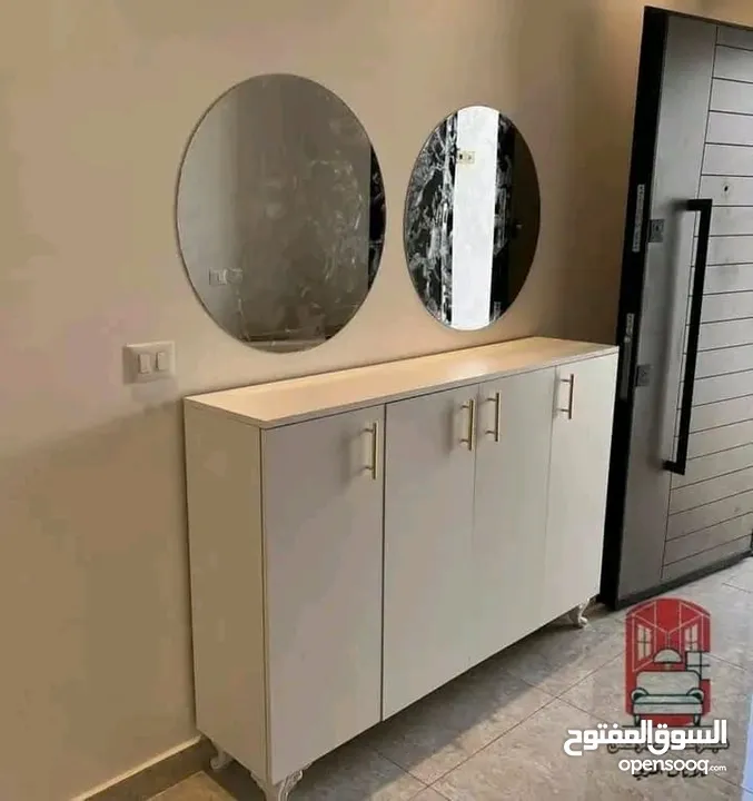خزانة احذية قياس 100"90*30 السعر 63 دينار
