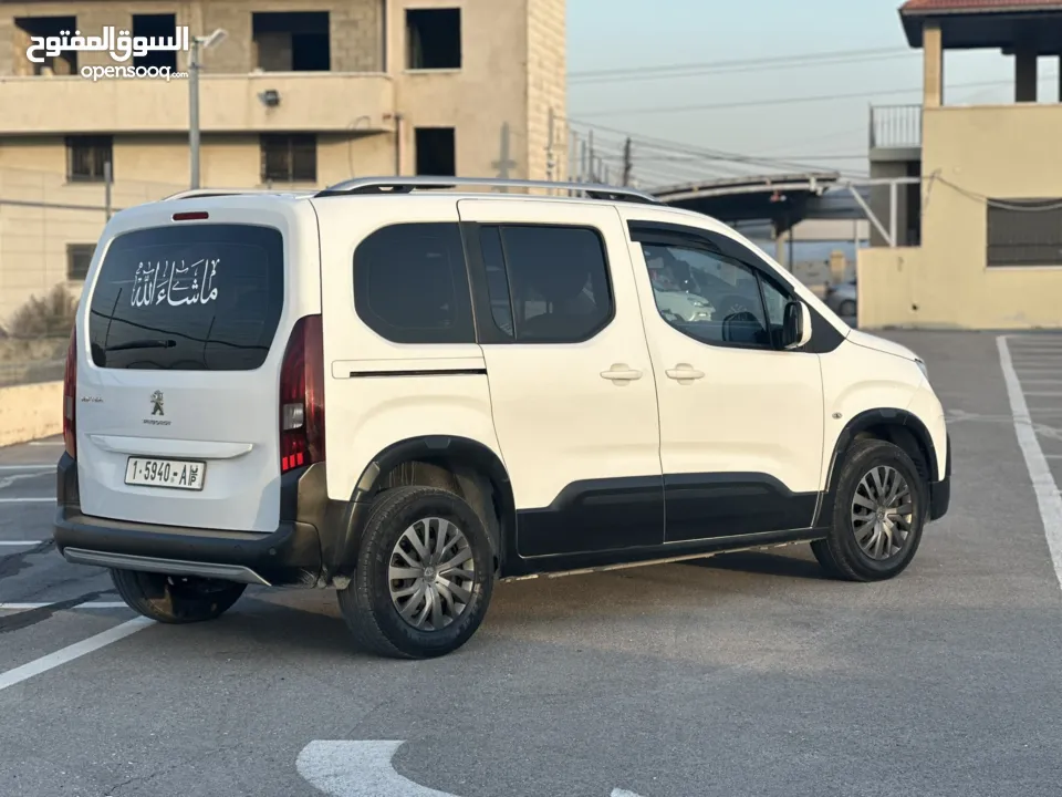 بيجو بارتنر اتوماتيك سبع ركاب ديزل 2019 برايفت اضافات مميزة الشكل الجديد