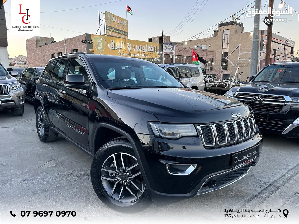 ‎جيب جراند شيروكي ليمتد دفع رباعي V6 3.6L اعلى صنف 2021 ‎‏Jeep Grand Cherokee Limited