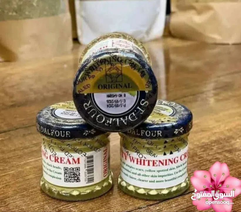 كريم دالفور الفرنسي الأصلي يوحّد لون البشرة ويخفّف التصبغات والكلف مناسب لكل أنواع البشرة