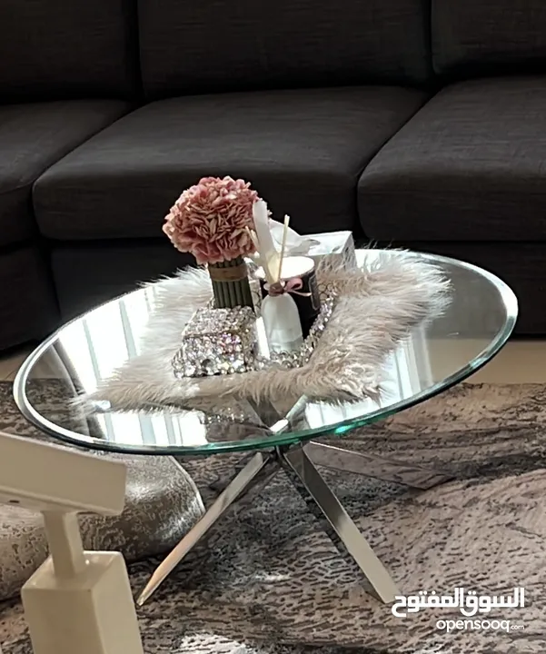 Glass coffee table new