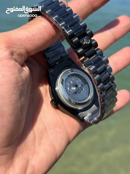 ساعات Rolex Datejust كوبي درجة أولى بتفاصيل دقيقة ولمسة فخامة واضحة. مكينة مكشوفة، كستك صب ثقيل،