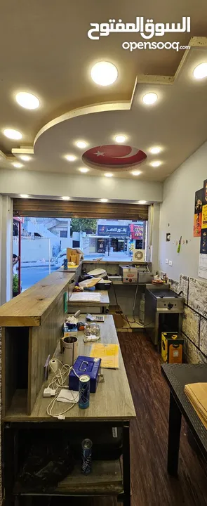 بيع مطعم سناكات في جبل النصر للبع المستعجل تب نضافه شغال على تطبيق طلبات