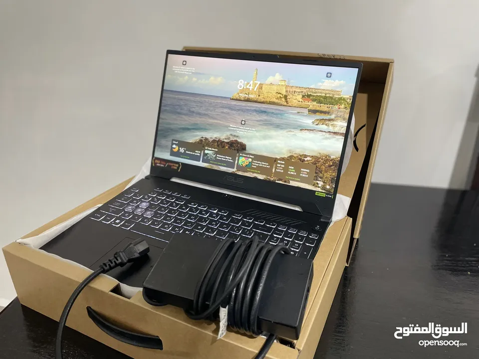 Asus TUF A15 Laptop مستخدم اقل من سنة حالة جديدة
