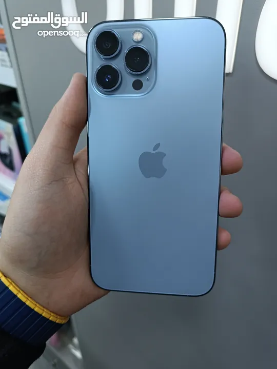 IPHONE 13 PRO MAX ( 256GB ) USED /// ايفون 13 برو ماكس ذاكرة 256 مستعمل وكاله