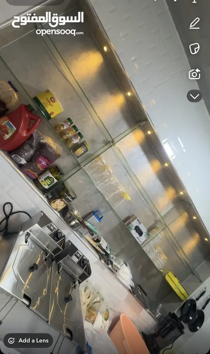 بيع  مطعم فلافل وسناكات