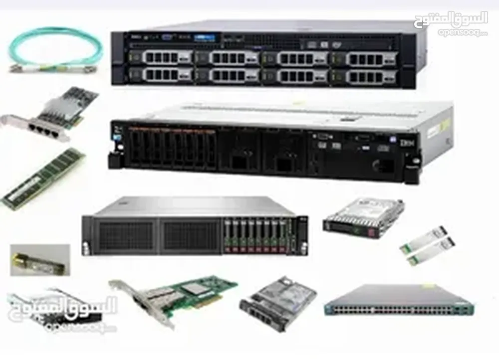 قطع سيرفرات وشبكات مستعمل وجديد  Server / Network Parts