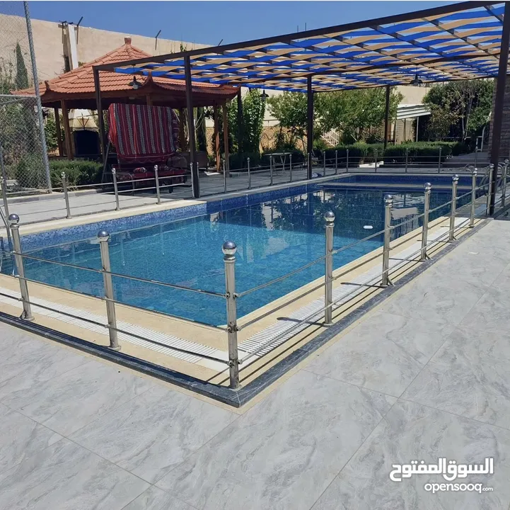 مزرعه الريان عمان منطقة ناعور تبعد 15 دقيقه عن الدوار السابع