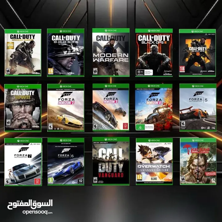 Xbox Game Cd’s for series x & one x/s أقراص ألعاب إكس بوكس سيريس & ون