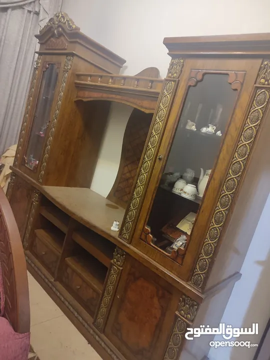 طقم كنب ضيوف كامل بحاله جديده