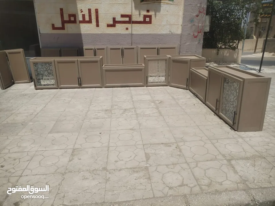 مطبخ للبيع عرض خاااااااااص تفصيل جديد من مطابخ فجر الأمل للألمنيوم  للاستفسار الاتصال على الارقام