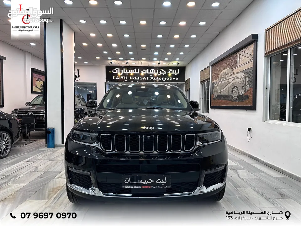 ‎جيب جراند شيروكي L ليميتد دفع رباعي V6 3.6L اعلى صنف 2022 ‏Jeep Grand Cherokee L Limited