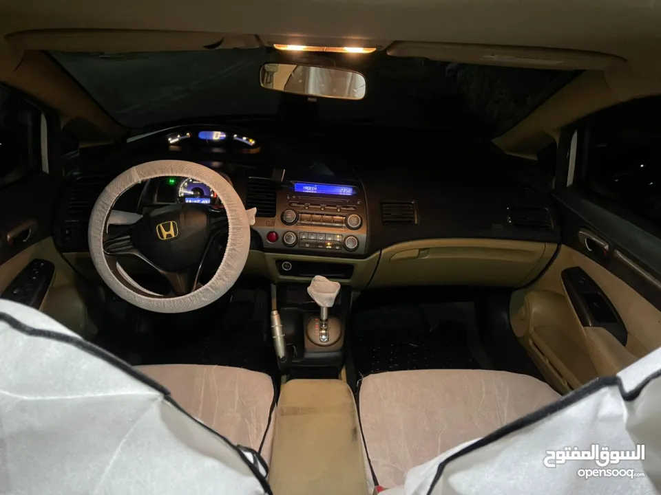 هوندا سيفيك 2008 قانوني ضفه اوتومات بنزين 1800cc