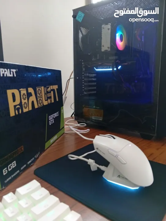 عرض على كمبيوتر جيمنغ جيل 12 مع كرت GTX1660 super